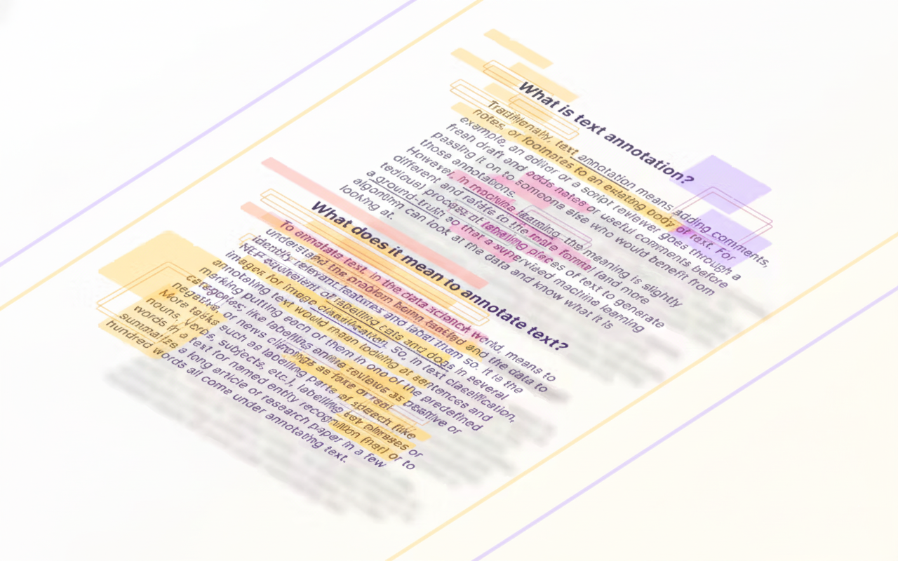Text Annotation Process